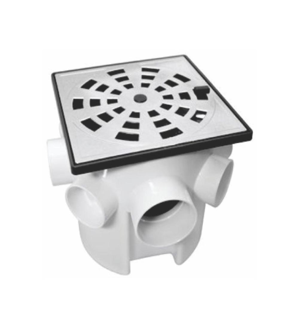 CAJA SIFONADA  CS6 ASTRA 15 x 15 cm